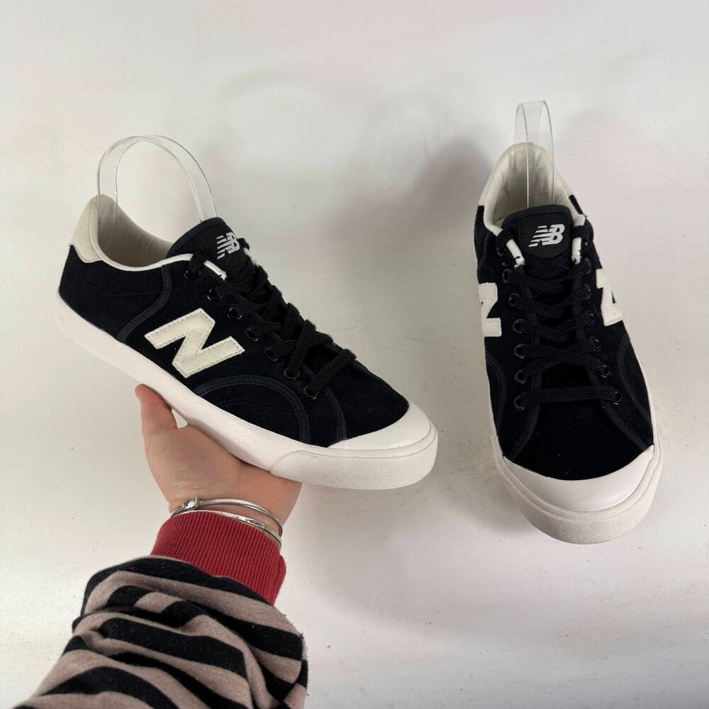 New Balance Proct Athletic Shoes Men's 9 Black White Lace-Up Low Top Sneakers